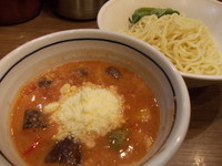 「夏野菜のトマトチーズつけめん（限定スタンプラリー第２弾）」@INOSHOWの写真