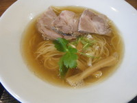 「煮干しsoba＋ライス750円」@麺匠 神屋の写真