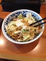 「まぜそば『ガッツン』」@麺屋 轍 豊川店の写真