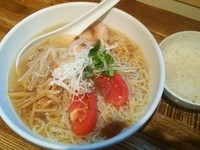 「【夏季限定】塩冷製麺 （140813）」@ラーメン食堂 粋な一生の写真
