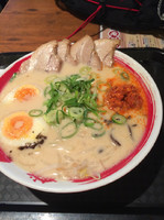 「全のせ牛醤ラーメン」@大阪・牛醬ラーメン まこと屋 東京お台場店の写真