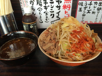 「大つけ麺(400g)全増しニンニク増し増し」@大盛軒の写真