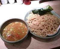 「冷盛:渡り蟹のつけ麺(830円)」@麺屋 百式 権之助坂店の写真