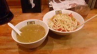 「パンプキンカレーつけ麺　中盛　８５０円」@濃菜麺 井の庄の写真