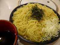 「ざるラーメン（４５０円）」@炭火焼居酒屋八っちゃん 天王台店の写真