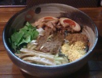 「油そば」@中華そば 椿の写真