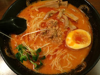 「冷やし豚骨坦々麺」@康竜 新宿東口店の写真