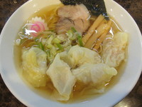 「ワンタンメン　「800円」」@らーめん超ひがし皐月の写真