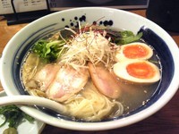 「【夏季限定】あさりだしの特製塩冷やしそば￥950」@麺屋 鶏口の写真