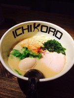 「純鶏あおさそば＋たこ焼き」@鶏そば十番 156 ICHIKORO 麻布十番店の写真