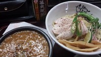 「鶏どろつけ麺　８００円」@麺のようじの写真