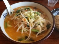 「タンメン＋半チャーハン（￥780＋￥250）」@横濱家 桜ケ丘店の写真