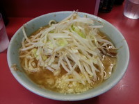 「小ラーメン ニンニク」@ラーメン二郎 桜台駅前店の写真