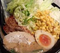 「超濃厚みそ＋キャベツ＋コーン」@麺処 かっすい55の写真