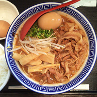 「JACそば＋ライス」@中華そばJACの写真