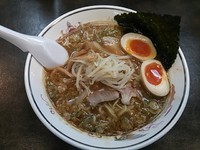 「ニンニクラーメン」@ハルピンラーメン 松本並柳店の写真