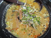 「深煎りゴマたんたんみそ　「950円」」@村一番食堂の写真