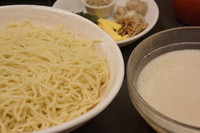 「冷やしつけ麺塩　夏みかん（限定）」@ラーメン大至の写真