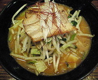 「ばしらぁ麺（平打ち麺選択）　８００円」@日本ばしラーメン ばしらあの写真