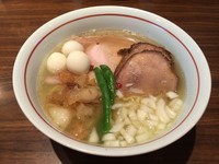 「特製牛骨ラーメン(塩)」@麺屋じもとの写真