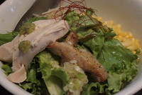 「翡翠麺を使った冷やしまぜそばすっぱムーチョ（塩・昼夜１０食）」@麺処 夏海の写真