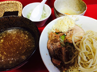 「期間限定   塩つけ麺（ミニ）」@ラーメン二郎 西台駅前店の写真