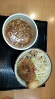 「づけ麺(極太麺)＋味玉」@鳳神角ふじの写真