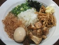 「味玉味噌まぜ （140814）」@二代目 むじゃきの写真