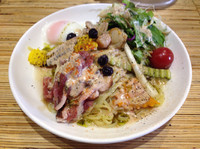 「【限定】びーちゃんの夏休み〜東2中か〜850円」@NOODLE STOCK 鶴おかの写真