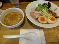 「特製つけそば（９００円）」@中華蕎麦 はざまの写真