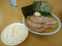 「『ラーメン 並+お得セット(￥650+350)』」@家系ラーメン 湘南 栄家の写真