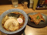 「福原ブラック(780円)＋チキンステーキ(250円)」@ラーメン燈郎の写真