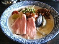 「【8月の限定】冷たいじゃがいもとたまねぎのニシソワーズ850」@麺処 ほん田 nijiの写真