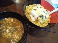 「海老つけそば　８５０円」@New old style ゆいが NOS高田店の写真