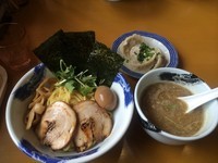 「塩つけめん（全部入り）」@麺屋 扇 SENの写真
