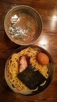 「つけめん＋味付玉子」@中華そば 椿の写真