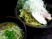 「つけ麺（塩）￥800・白髪ねぎ￥100・もやし￥50」@麺屋 味翔の写真