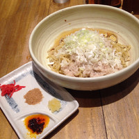 「まぜそば(一玉半)」@梨の花の写真