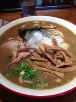 「鶏魚介煮干そば」@喜元門 つくばサイエンス通り店の写真