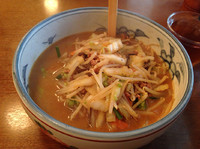 「こく味噌たんめん（大盛りサービス）750円」@横浜タンメン りゅうりゅうの写真