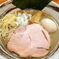 「煮干らーめん700円」@いのうえの写真