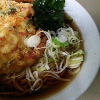 「天ぷらそば」@名代富士そば 王子店の写真