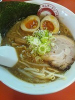 「キムラーメン（醤油・味玉トッピング）」@キムラーメンの写真