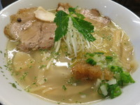 「塩　中華そば820円」@中華そば こむぎの写真