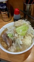 「シークヮーサーつけ麺 ヤサイニンニクアブラ」@ラーメン二郎 八王子野猿街道店2の写真
