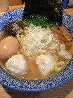 「鮮魚ラーメン＋味玉＋海苔」@麺屋 一燈の写真