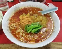 「カレー担々麺（辛口） \790」@桃天花の写真