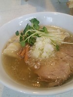 「塩ワンタンラーメン950円」@ラーメン星印の写真