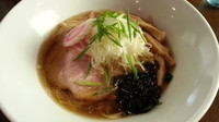 「豊深煮干そば(醤油/細麺)￥750」@麺や 虎徹の写真