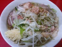 「ラーメン　ニンニクアブラ　680円」@ラーメン二郎 松戸駅前店の写真